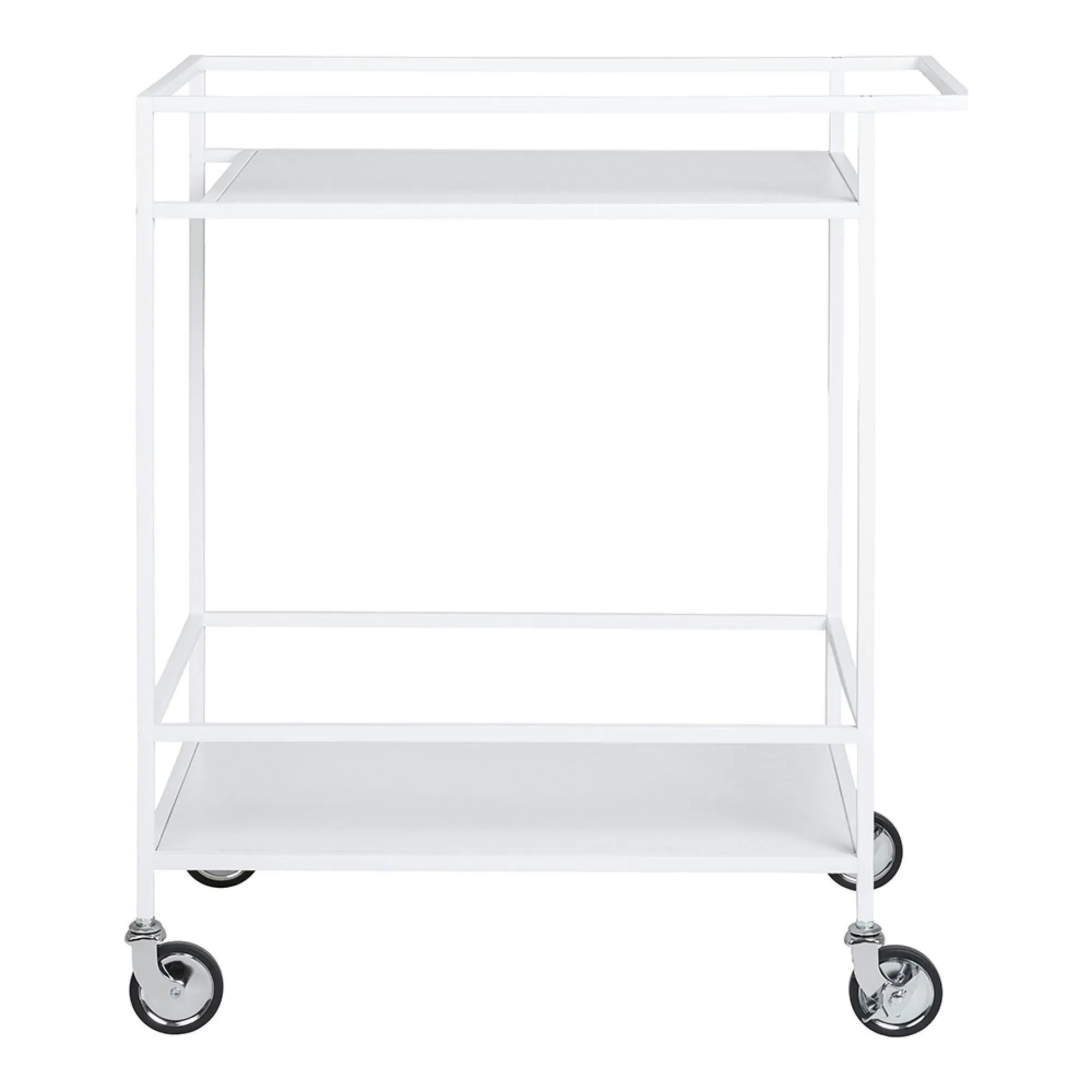 Vita Bar Trolley - White, Melamine
