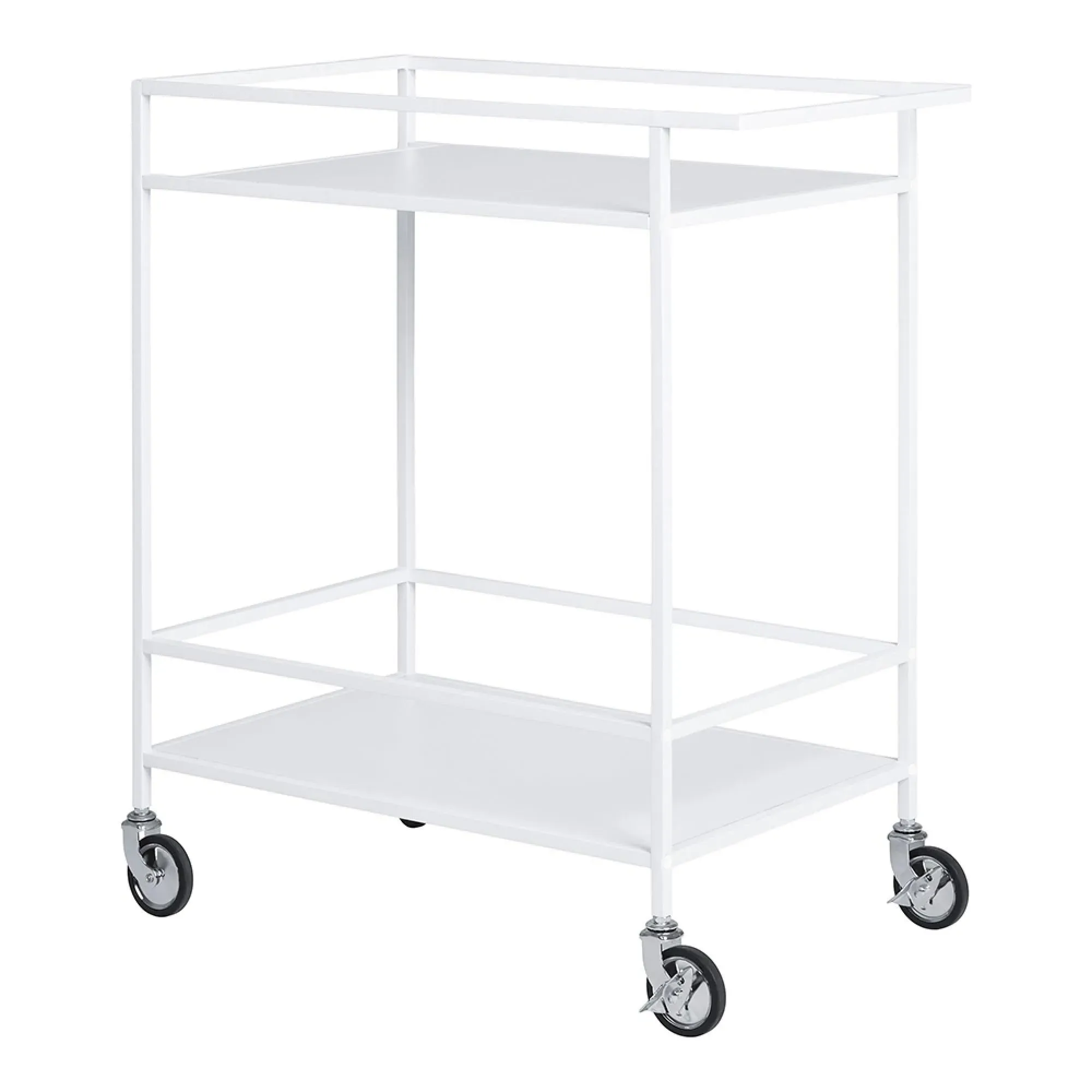 Vita Bar Trolley - White, Melamine