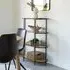 Vita Curved Open Shelving Unit - Natural, Wood