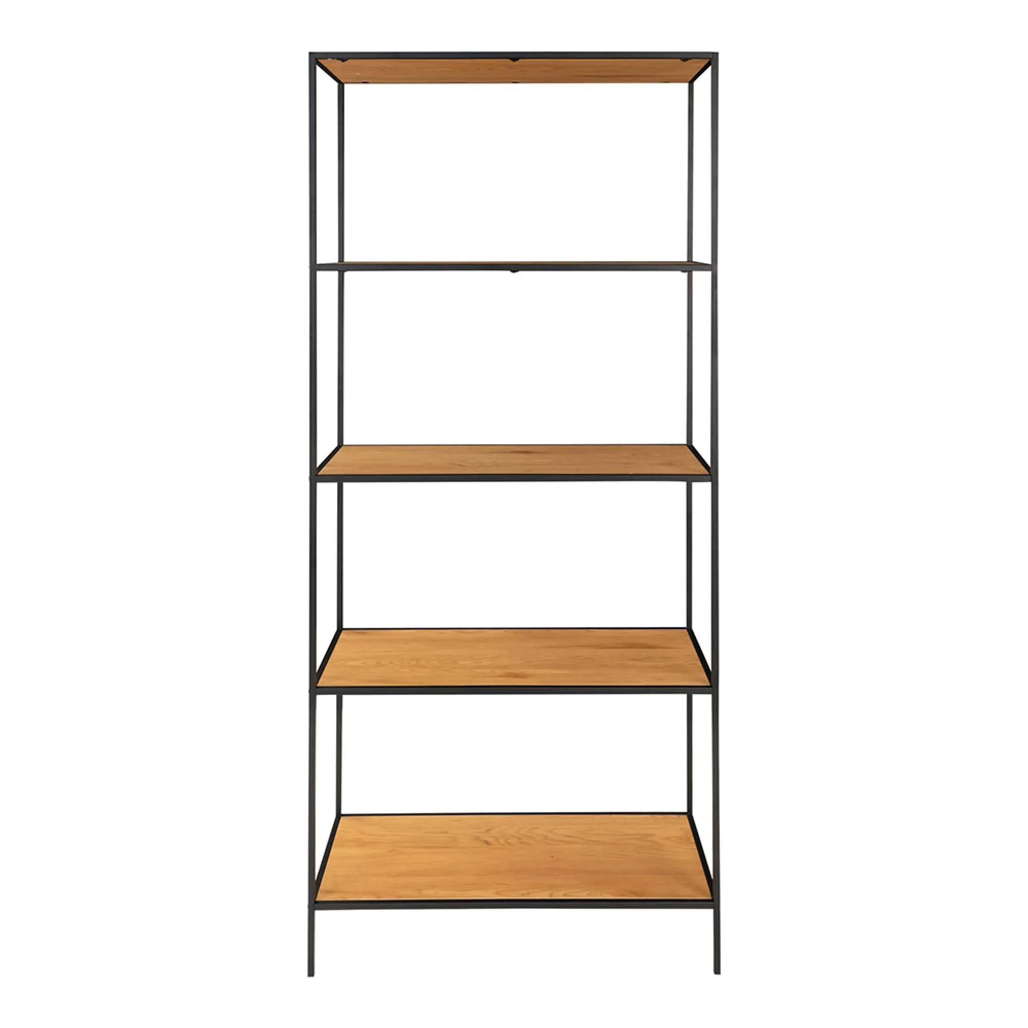 Vita Wide Open Shelving Unit - Natural, Wood
