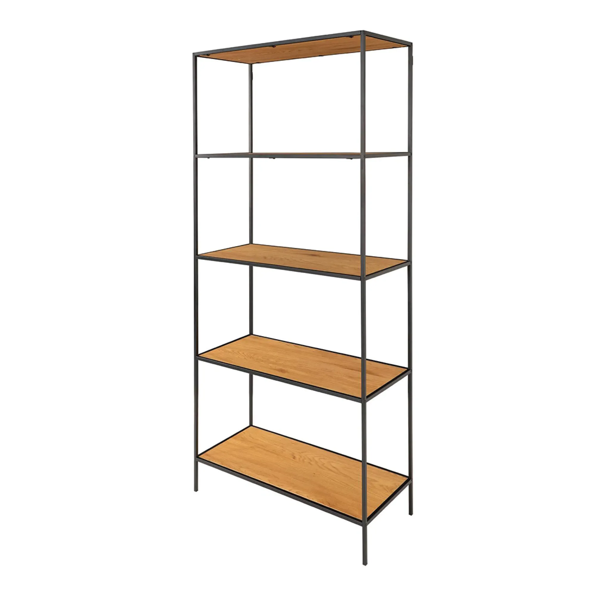 Vita Wide Open Shelving Unit - Natural, Wood