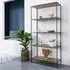Vita Wide Open Shelving Unit - Natural, Wood