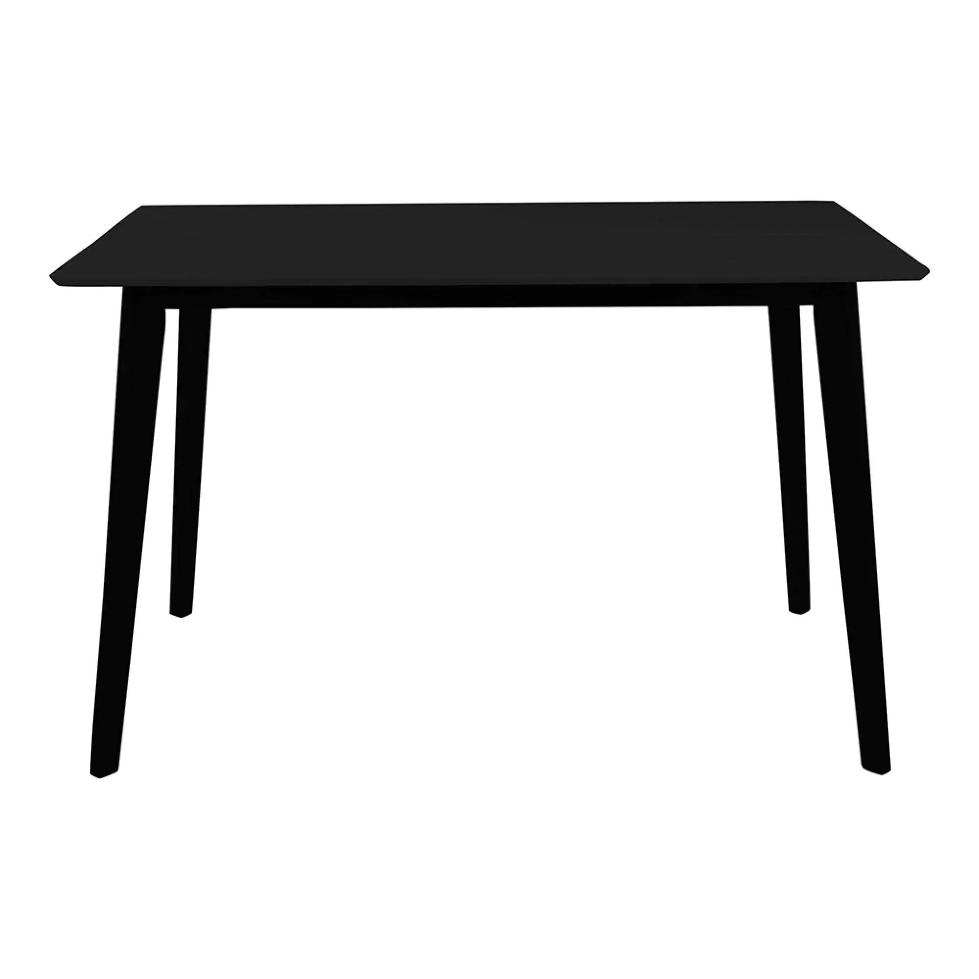Vojens 4-Seater Dining Table - Black