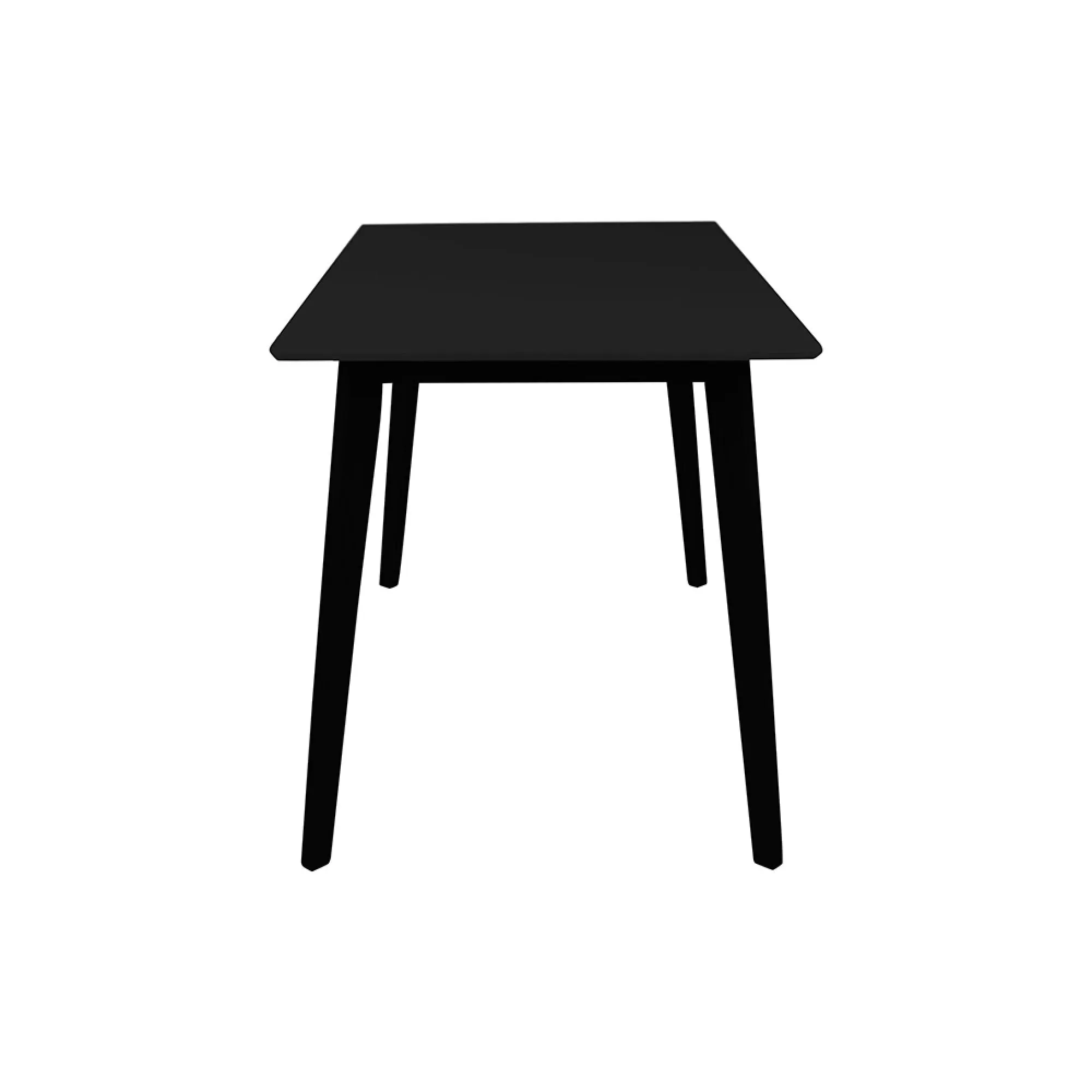 Vojens 4-Seater Dining Table - Black