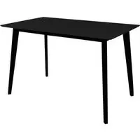 Vojens 4-Seater Dining Table - Black