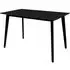 Vojens 4-Seater Dining Table - Black
