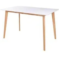 Vojens 4-Seater Dining Table - White