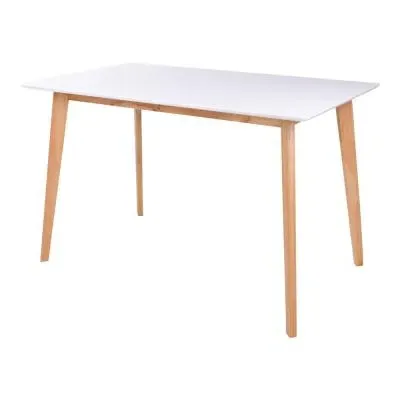 Vojens 4-Seater Dining Table - White