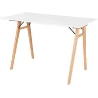 Vojens Writing Desk - White
