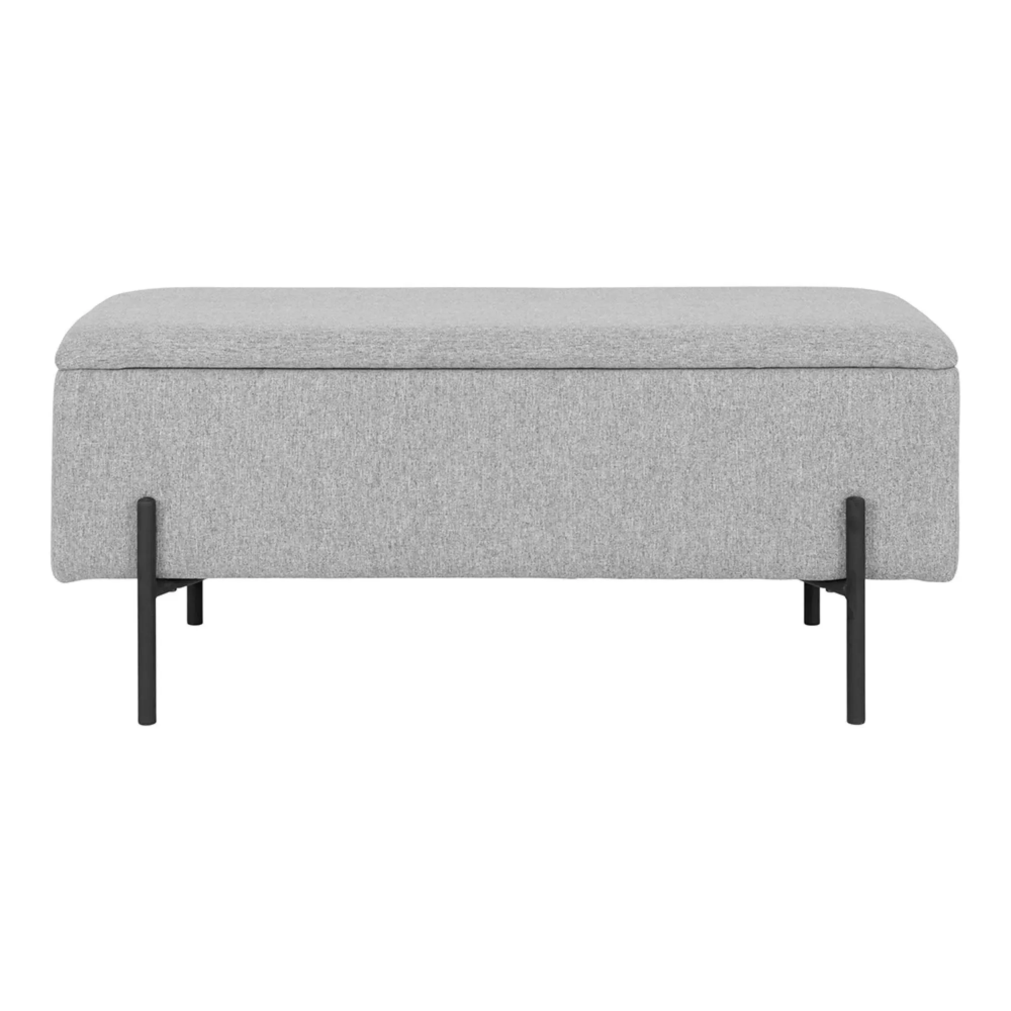 Watford Storage Bench with Storage - Light Grey