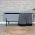 Watford Storage Bench with Storage - Light Grey