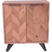 Albadi Parquet 2 Door Hall Cabinet