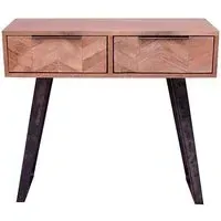 Albadi Parquet 2 Drawer Console Table