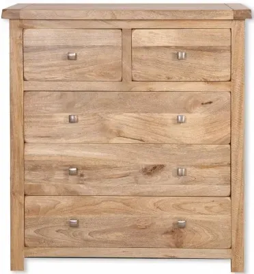 Bombay 5-Drawer Chest - Mango Wood image