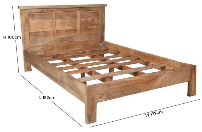Bombay Bed Frame - Mango Wood