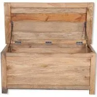 Bombay Blanket Box - Mango Wood