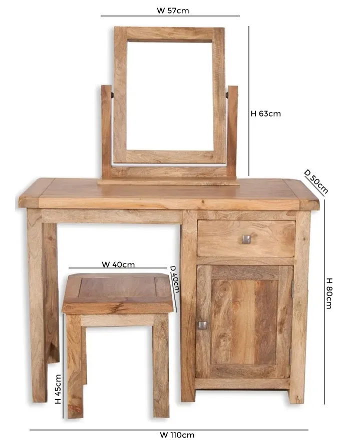 Bombay Dressing Set - Mango Wood