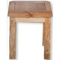 Bombay Dressing Stool - Mango Wood