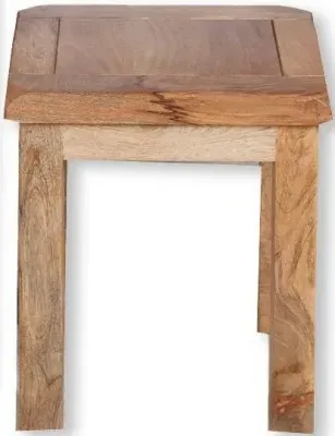 Bombay Dressing Stool - Mango Wood image