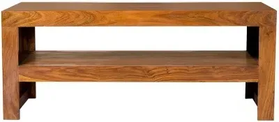 Cuban 110cm TV Unit - Sheesham Wood
