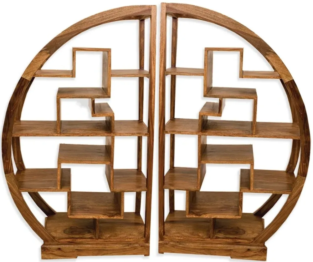 Cuban Display Cabinet - Sheesham Wood