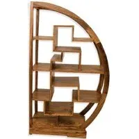 Cuban Display Cabinet - Sheesham Wood