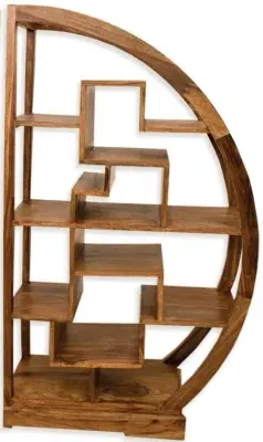 Cuban Display Cabinet - Sheesham Wood image