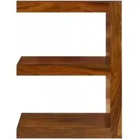 Cuban E-Shape Shelving Unit - Sheesham Wood