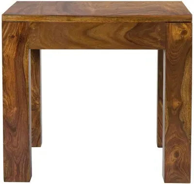 Cuban Lamp Table - Sheesham Wood