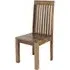Cuban Slatted Back Dining Chair - Natural, Mango Wood