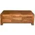 Cuban Storage Coffee Table - Sheesham Wood