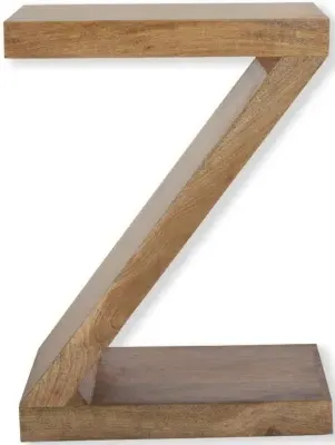 Cuban Z-Shape Shelving Unit - Mango Wood image