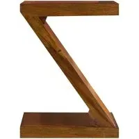 Cuban Z-Shape Shelving Unit - Sheesham Wood