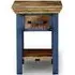 Metro 1 Drawer Side Table - Distressed