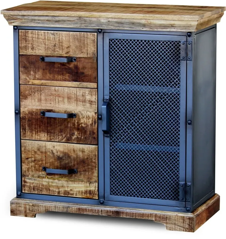 Metro Industrial Small Sideboard - Distressed