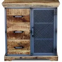Metro Industrial Small Sideboard - Distressed