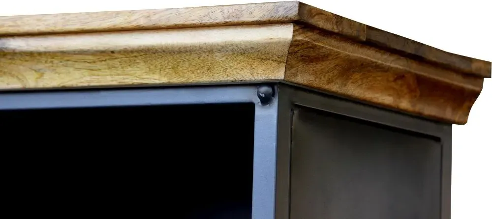 Metro Narrow Bookcase - Distressed