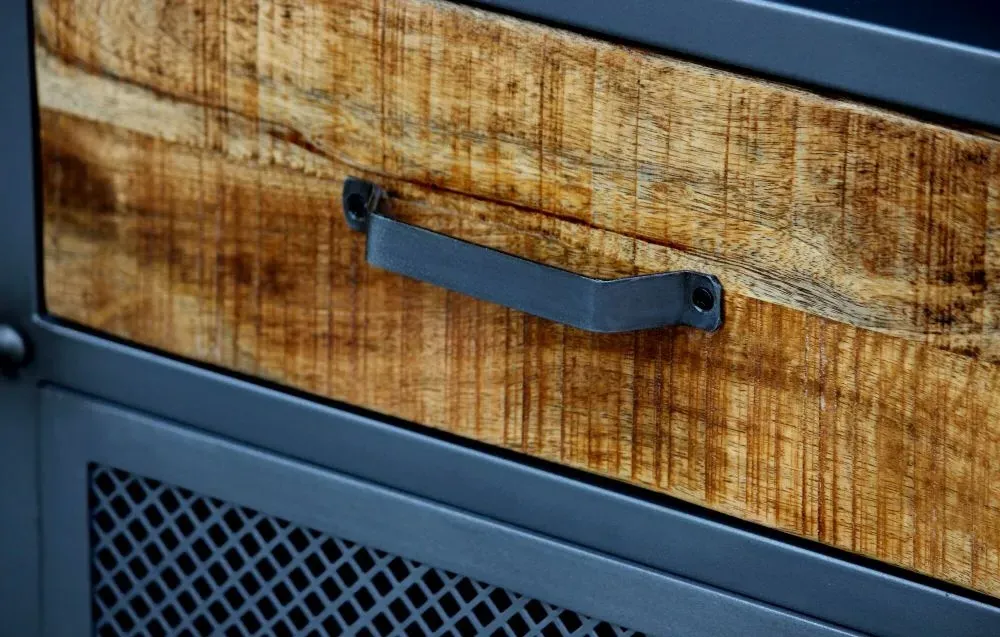 Metro Narrow Bookcase - Distressed