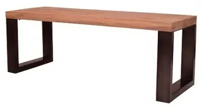 Neota 125cm Dining Bench - Sawn, Mango Wood image