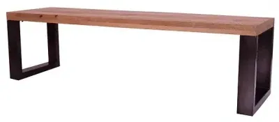 Neota 165cm Dining Bench - Sawn, Mango Wood