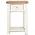 Perth 1 Drawer Console Table - White, Wood