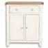 Perth 2 Door Hall Cabinet - White, Wood