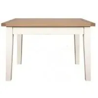 Perth 2-Seater Dining Table - White, Wood