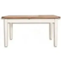 Perth 6-Seater Dining Table - White, Wood