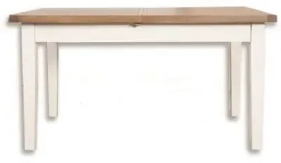 Perth 6-Seater Dining Table - White, Wood