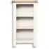 Perth Small Bookcase - White, Wood