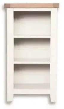 Perth Small Bookcase - White, Wood image