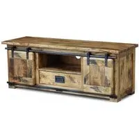 Renwal Works TV Unit - Natural, Wood