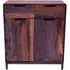 Sirani 2 Door Hall Cabinet - Dark Sheesham Wood