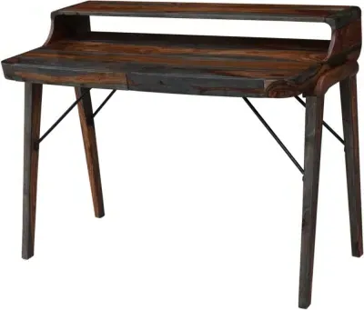 Sirani Writing Desk - Dark Sheesham Wood image